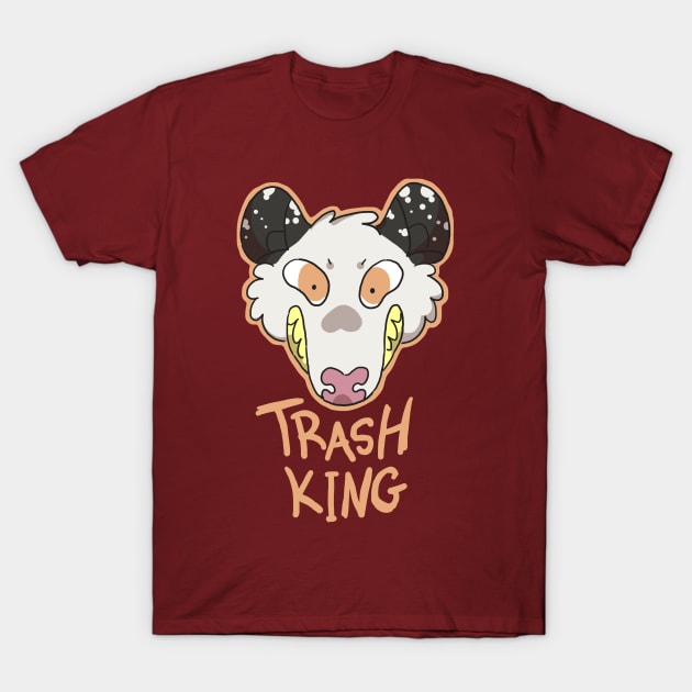 Trash King T-Shirt by goccart